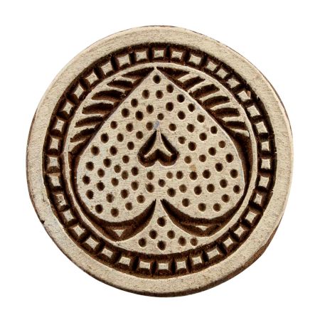 Set of 1 Piece New Wooden Printing Block